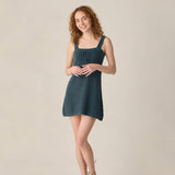 Rylee + Cru Womens Crochet Mini Dress Navy