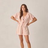 Rylee + Cru Womens Juniper Set Petal Gingham