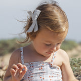 Rylee + Cru Bows Set of 2 Heathered Light Blue