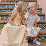 Rylee + Cru Hanna Dress Lemon