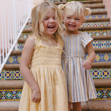 Rylee + Cru Hanna Dress Lemon