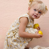 Rylee + Cru Lenny Top Lemon Ditsy Flower