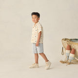 Rylee + Cru Lapel Collar Shirt Stars