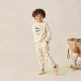 Rylee + Cru Sweatshirt Nautical Flag