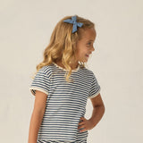 Rylee + Cru Bows Set of 2 Navy