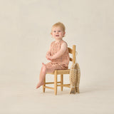 Rylee + Cru Mavrick Romper Poppy Gingham