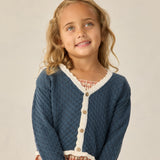 Rylee + Cru Ella Cardigan Navy