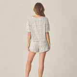 Rylee + Cru Women's Mosie Set Blue Ditsy