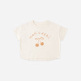 Rylee + Cru Boxy Tee Mon Cheri