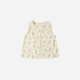 Rylee + Cru Lenny Top Lemon Ditsy Flower