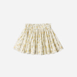 Rylee + Cru Lenny Skirt Lemon Ditsy Flower