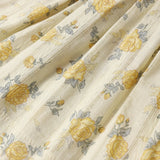 Rylee + Cru Lenny Skirt Lemon Ditsy Flower