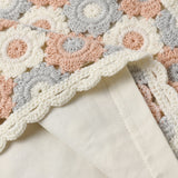 Rylee + Cru Lili Knit Set Blue/Light Pink/Ivory