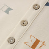 Rylee + Cru Terry Jumpsuit Flags