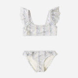 Rylee + Cru Hanalei Two Piece Blue Floral