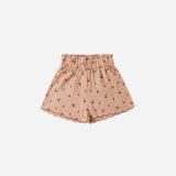 Rylee + Cru Remi Short Melon - Cherry Embroidery