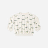 Rylee + Cru Relaxed Sweatshirt Alligators