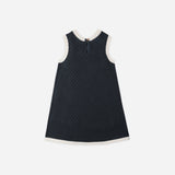 Rylee + Cru Crochet Tank Mini Dress Navy