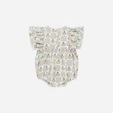 Rylee + Cru Kalea Romper Garden Grid