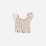 Rylee + Cru Zayla Top Summer Garden