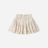 Rylee + Cru Tiered Mini Skirt Summer Garden