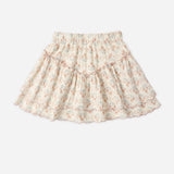 Rylee + Cru Tiered Mini Skirt Blossom