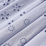 Rylee + Cru Rose Dress Periwinkle