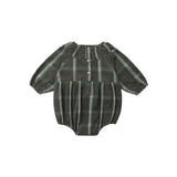 Rylee + Cru Freya Romper Holiday Plaid