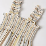 Rylee + Cru Julia Romper Valencia Stripe