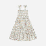 Rylee + Cru Taylor Dress Garden Grid
