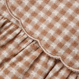 Rylee + Cru Colette Mini Dress Fawn Gingham