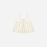 Rylee + Cru Eyelet Swing Top Ivory