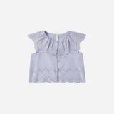 Rylee + Cru Remi Blouse Periwinkle