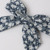 Rylee + Cru Bow Navy Floral