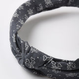 Rylee + Cru Knotted Headband Heart Ditsy