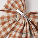 Rylee + Cru Oversized Bow Poppy Gingham