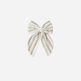 Rylee + Cru Oversized Bow Valencia Stripe