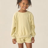 Rylee + Cru Racer Sweatshirt Citron