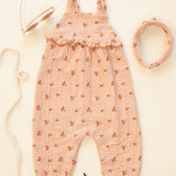 Rylee + Cru Kinsley Jumpsuit Cherry Embroidery