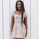 Rylee + Cru Teen Alex Dress Americana Floral