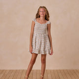 Rylee + Cru Kalina Dress Garden Grid