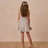 Rylee + Cru Kalina Dress Garden Grid