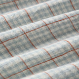 Rylee + Cru Womens Primrose Maxi Dress Light Blue Plaid