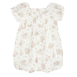 Isobella and Chloe Rose Garden Romper White