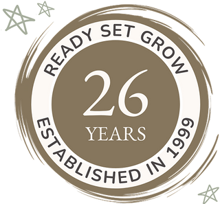 Ready Set Grow 26 years Established in 1999