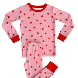 In My Jammers Red Kiss Two Piece Pajama Set