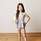 Swoon Kids Charleston Floral One Piece Swimsuit S2682