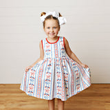 Swoon Kids Americana Flair Dress S2687