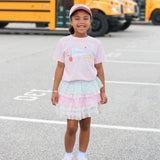 Sweet Wink Second Grade Pennant Short Sleeve T-Shirt Ballet