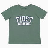 Sweet Wink First Grade Varsity Short Sleeve T-Shirt Hunter Green